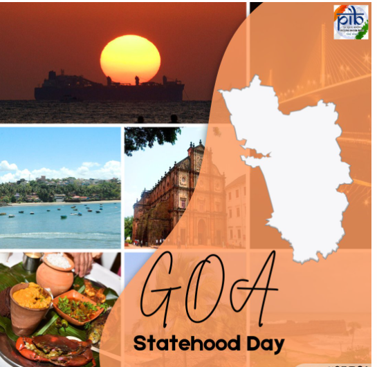 Wishing All #Goans a Very Happy 37th #StatehoodDay

On this day, #Goa became the 25th State of the Indian Union when it was conferred Statehood on May 30, 1987.  

#GoaStatehoodDay