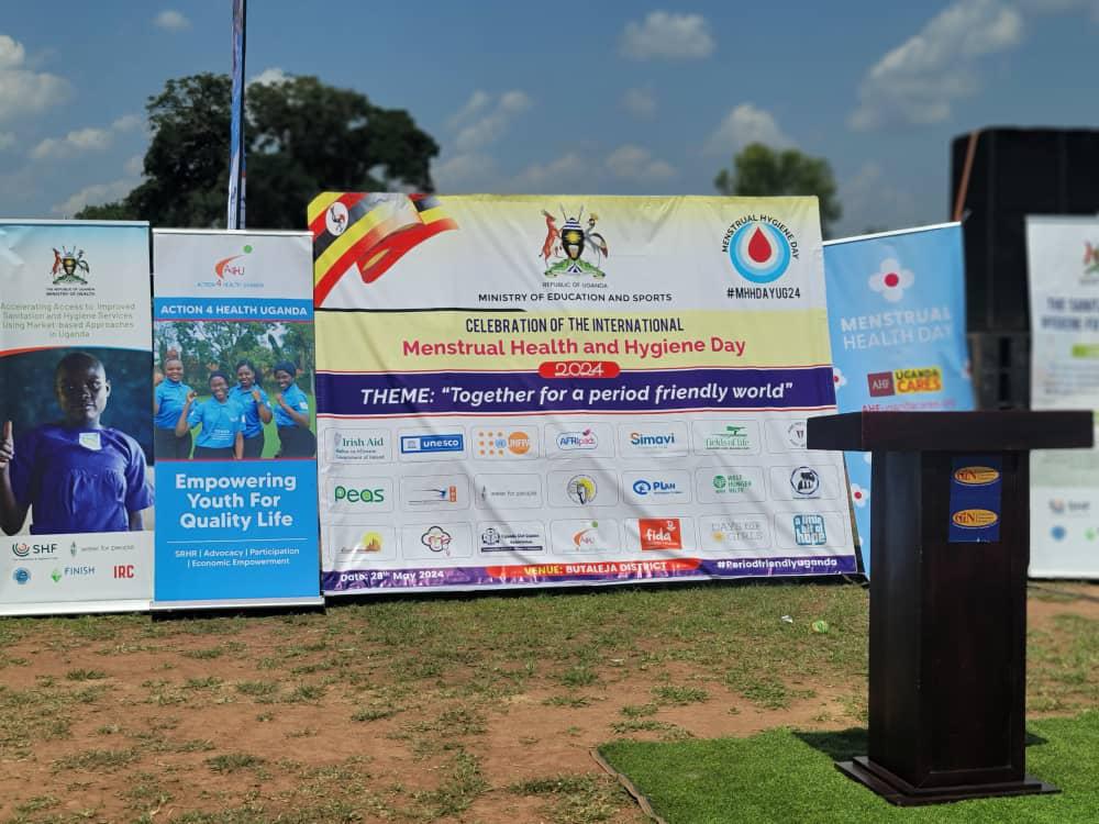 We are proud to have participated in Uganda's National #MHDay2024 Commemoration in Butaleja District! 
🎉 Boys & girls from 57 schools engaged in Menstrual Health outreaches called upon duty bearers  to support ongoing menstrual health programs in schools.

#periodfriendlyworld