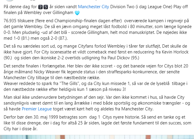 CityFandk's tweet photo. 2⃣5⃣ år siden i dag... Ikonisk https://t.co/0yJ3j4uNye