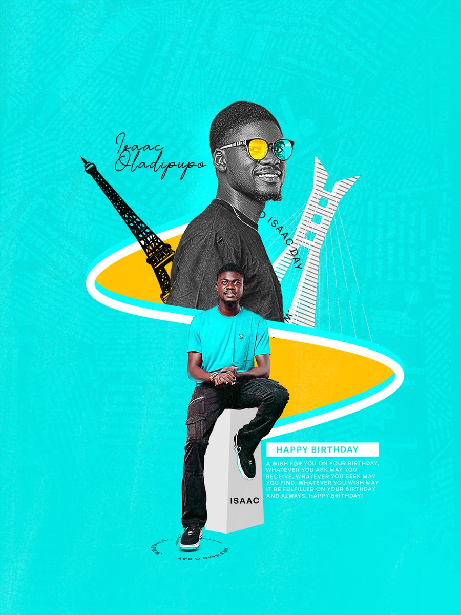 isaacoladipupo_'s tweet image. Dear Isaac,

Happy Birthday 🎂