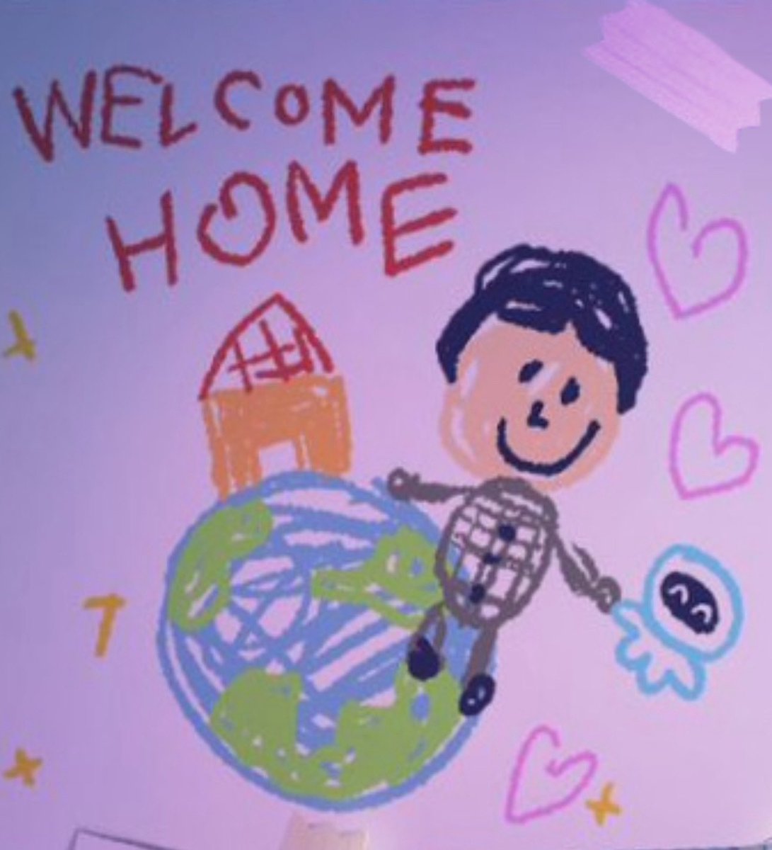 El 'Welcome Home' 😭💜