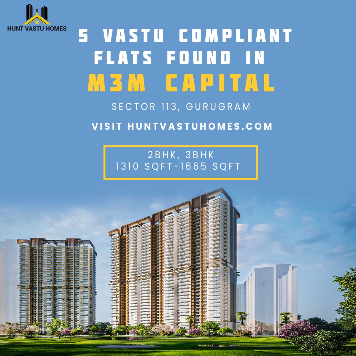 Searching for Vastu Compliant flats in M3M Capital Gurgaon? 
We found some for you. Come and check it out
huntvastuhomes.com/m3m-capital-va…

#M3M #M3MGurgaon #gurugram #VastuHomes #vastu #gurgaonhomes #househunting #PaytmKaro