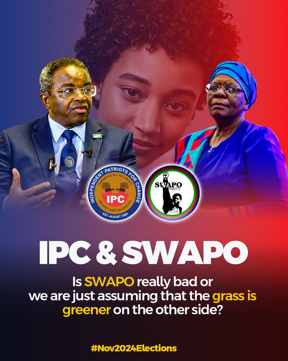I have a bad feeling.

Is SWAPO really that bad or we are just assuming that the grass is greener on the other side...

Your thoughts?