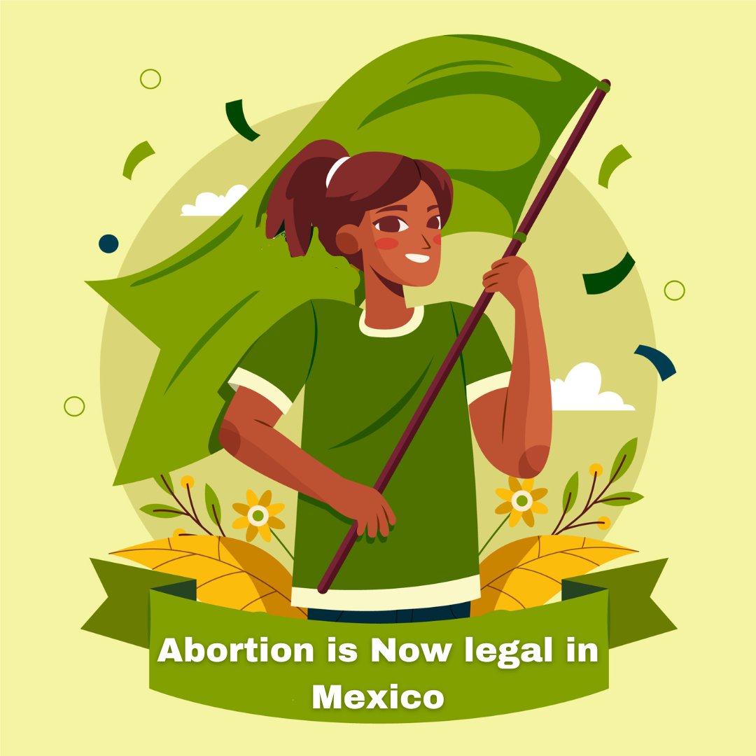 Historic moment: Abortion is now legal across Mexico! This is a significant step forward for women's rights and bodily autonomy.💚
#AbortionRights #WomensRights 
#BodilyAutonomy #Mexico 
#ReproductiveJustice #abortion #abortionaccess