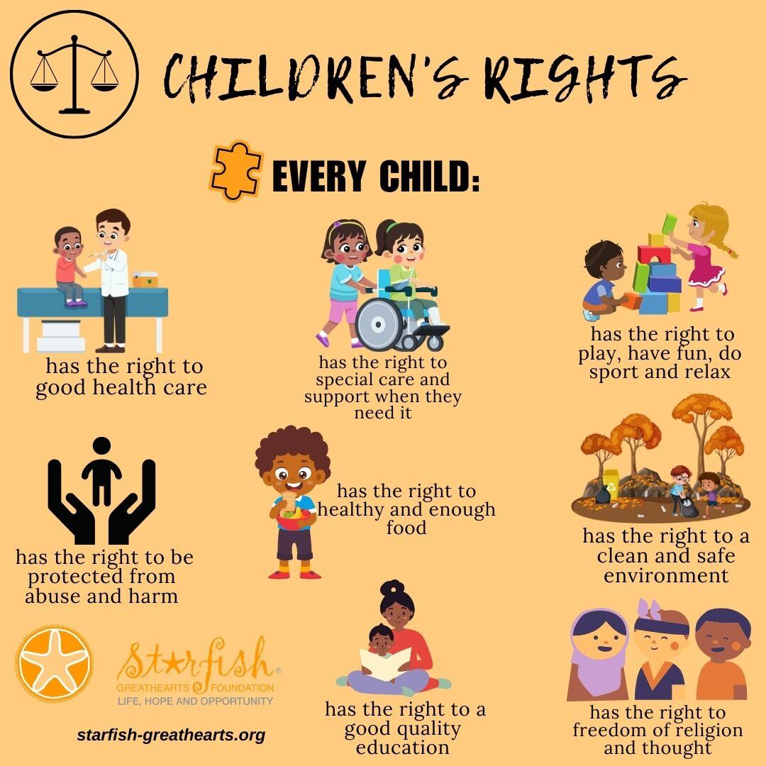 Children's Rights are Human Rights: Every child deserves protection, education, healthcare, shelter, and good nutrition. Let's ensure they have a bright future ✨🙌
#ECD
#makeadifference
#StrongerTogether
#theonethatmatters
#onechildatatime

bit.ly/3VetWvd
