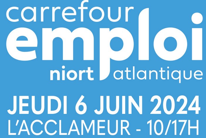 📢 J-7 : 𝗖𝗮𝗿𝗿𝗲𝗳𝗼𝘂𝗿 𝗘𝗺𝗽𝗹𝗼𝗶 𝗡𝗶𝗼𝗿𝘁 𝗔𝘁𝗹𝗮𝗻𝘁𝗶𝗾𝘂𝗲
Le Groupe SÉOLIS sera présent ! Venez nous rencontrer et échanger sur nos postes à pourvoir.
📅 Jeudi 6 juin
📍 l’Acclameur à Niort 
⏱ 10/17h
📌Stand F08
Plus d’infos ➡ow.ly/qUNm50JhlqK