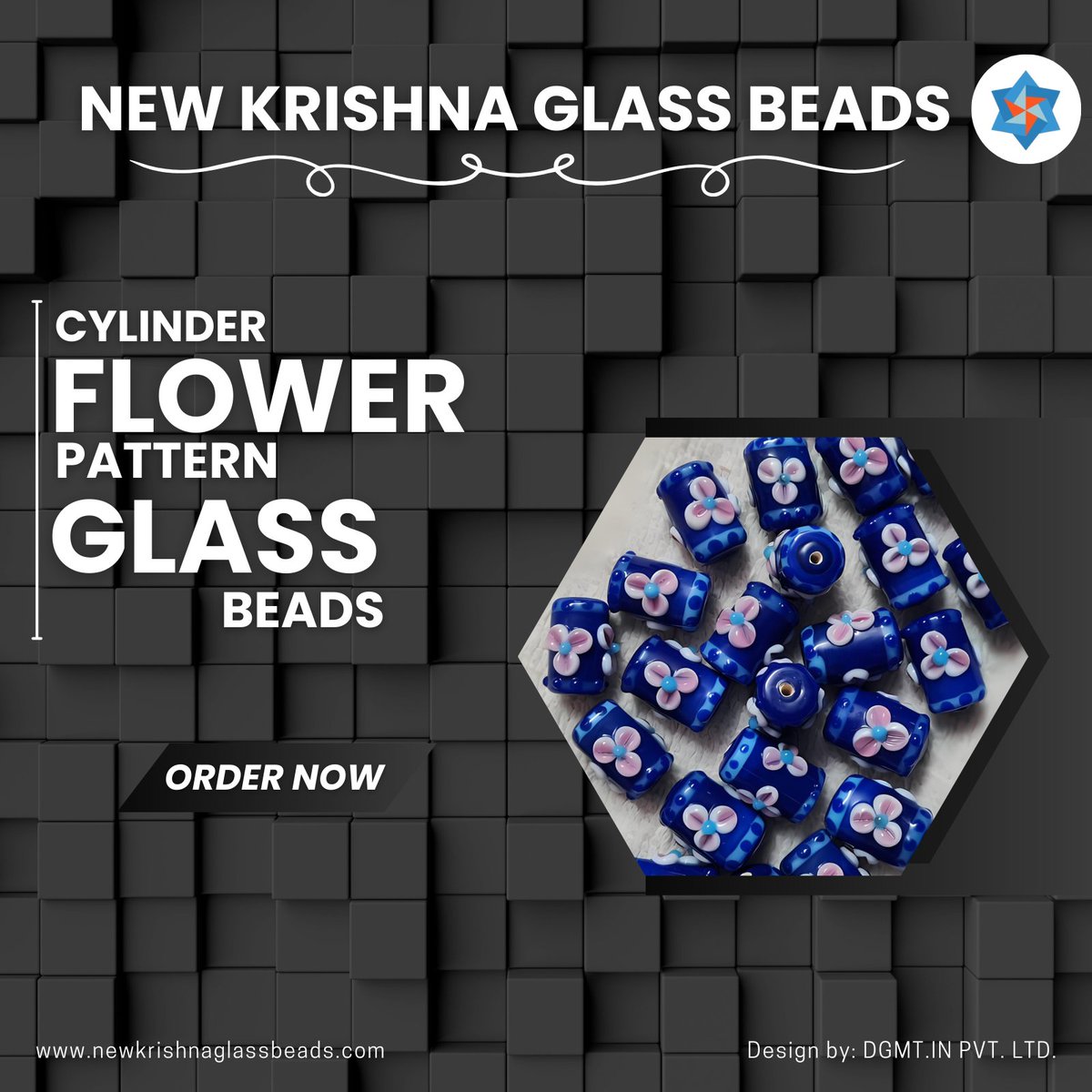 Dive into the enchanting world of Cylinder Flower Glass Beads from New Krishna Glass Beads! 🌸✨ Enhance your jewelry collection with our exquisite designs.

#KrishnaGlassBeads #Craftsmanship #UniqueStyle #KrishnaGlassBeads #CraftedWithPrecision #GlassBeads #ArtisticPerfection