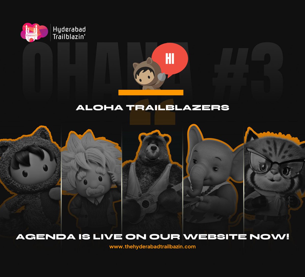 GM Trailblazers,

We're just 36 Hours away from the main event and 
Team #HydTrailblazin Can't Keep Calm! 😍

Hyderabad Trailblazin' AGENDA is live on our website now 🤩 -
lnkd.in/gYuYZgCc

For more information, click on the link below: linkedin.com/posts/hyderaba…