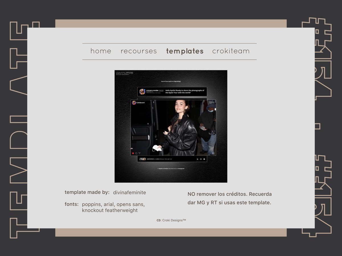 CrokiDesigns's tweet image. Template #𝟷𝟻𝟺 ˒ @divinafeminite 

Template disponible en 𝗣𝗡𝗚. Favor de no retirar la marca de agua. Deja tu 𝗠𝗚/𝗥𝗧 si lo usas.

⤷ drive.google.com/drive/mobile/f…