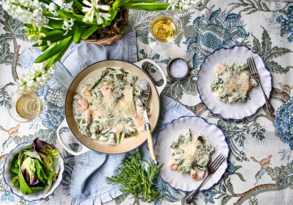 Tarra-going, going, gon: spring's 'defining herb' matched with gnocchi and prawns trib.al/tPaPbuA