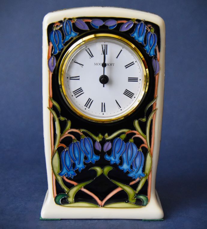 Moorcroft Pottery Childhood Hours CLI Clock Rachel Bishop A Limited Edition of 25 #moorcroft #pottery #moorcroftpottery #ChildhoodHours #RachelBishop #StratforduponAvon #Warwickshire bwthornton.co.uk/Moorcroft-Late…
