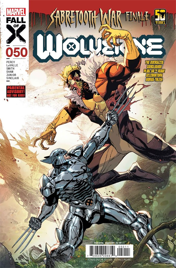 The Sabretooth War comes to a bloody end in 'Wolverine' #50, but will it stick the landing for @ScottPRedmond? Read his review to find out: comicon.com/?p=523658