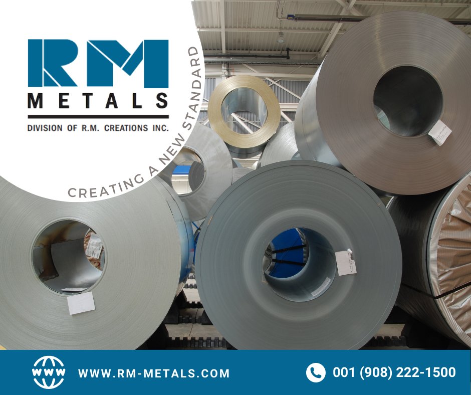 As a specialist in the stainless steel sheet and coil market, we have the expertise and resources to deliver high-quality products that meet your exact specifications. 

Visit our website at rm-metals.com 
#stainlesssteel #steel #supplier
