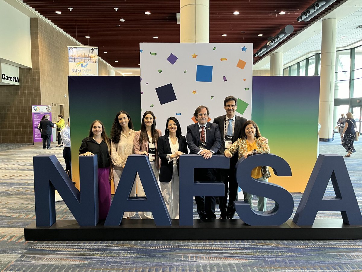 Council members and administrative representatives from @FundacionCEU are participating in #NAFSA2024, the largest and most comprehensive professional event in Higher Education. 🇪🇸 Thank you to @sepiegob for their support and effort in promoting Spanish education abroad!