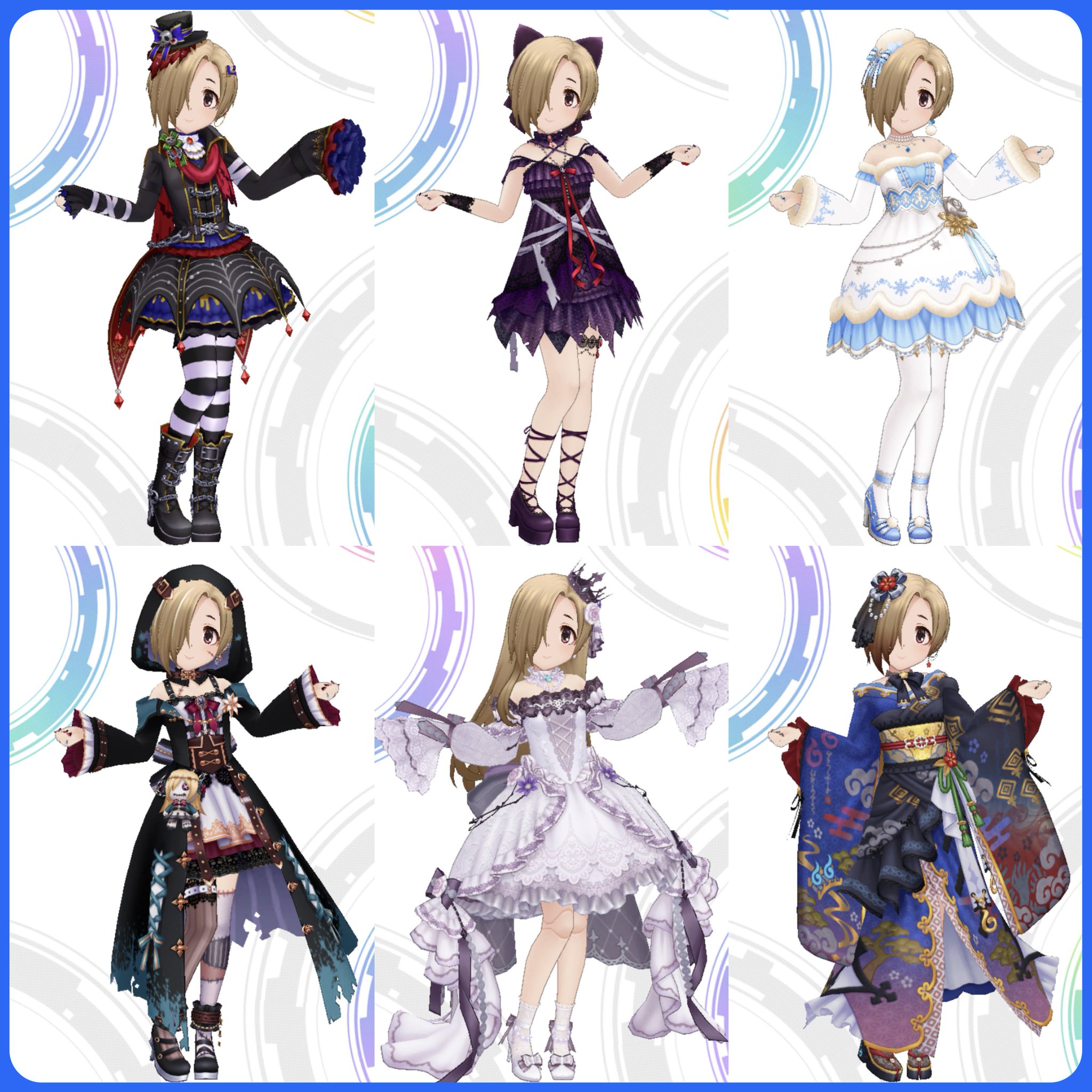 デレステSSR衣装庫୨୧ on X: 