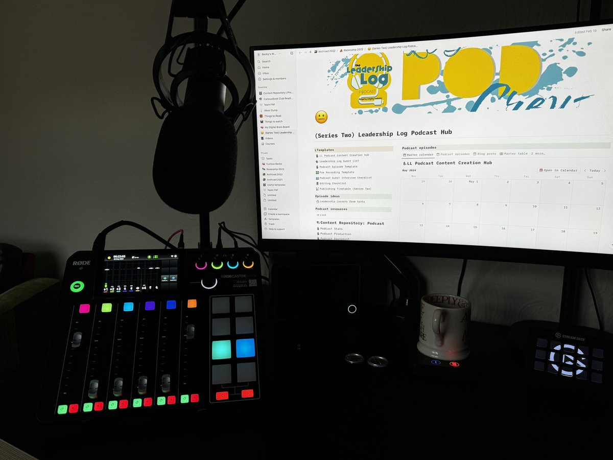 Becky (she/her) (@curiousbecks) on Twitter photo It’s been a while 🫣
If you’re not already then make sure you’re following <a href="/leadership_log/">The Leadership Log</a>
New episodes coming very soon …..
#LeadershipConnect #PodcastShow It’s been a while 🫣
If you’re not already then make sure you’re following <a href="/leadership_log/">The Leadership Log</a>
New episodes coming very soon …..
#LeadershipConnect #PodcastShow