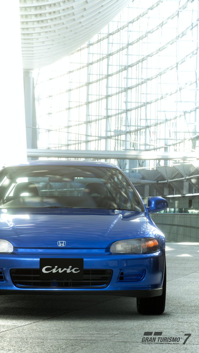 HondaJP's tweet photo. #PS5 #PS4 専用ソフト #グランツーリスモ７ で『CIVIC SiR-II '93』がプレイ可能に！

高い走行性能とスポーティなデザインで、発売から30年以上経った今でも多くのファンを魅了し続けるモデル。

不朽の人気モデルの走りをぜひ味わってください🚗

https://t.co/jLWLsSvgLK

#GT７ #eモータースポーツ https://t.co/fXE7pEzsEQ