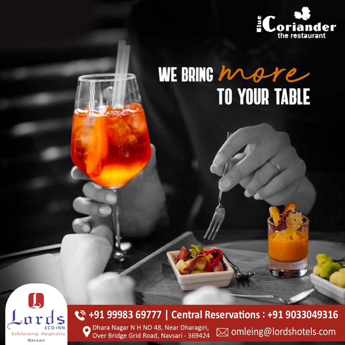 We bring more to your table!!

#breakfast #navsari #LordsHotels #lordsecoinn_navsari
#tandoornaan #luxuryhotels #bluecoriander #bluecorianderrestaurant #rooms #food #foodporn #foodie #instafood #foodstagram #foodblogger #foodlover #instagood #love #delicious #follow #healthyfood