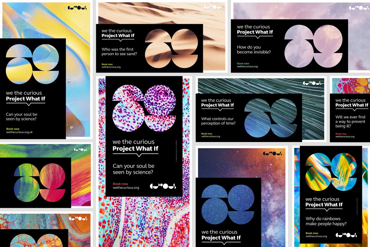 VadimCarazan's tweet image. Today&apos;s inspiration on dailybranding.co is Project What If by @FiascoDesign