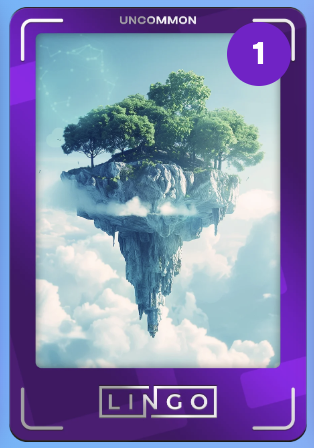 Just Received my first card at #Lingoisland  Go and get yours everyone,as time is airmiles 🙃📷its a huge and exciting project sitting silently for us to farm. Interact and help each other as a community and we will make some miles together. #LINGO to the MOON 📷📷@Lingocoins 🚀