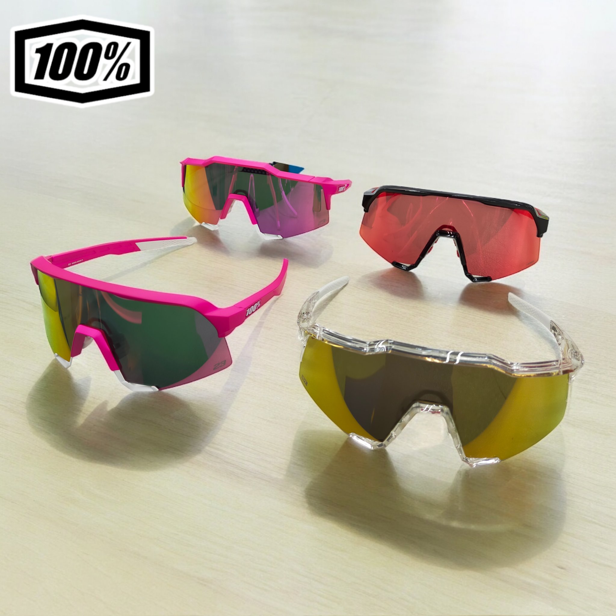 100% サングラス speedcraft マイケル・ハリス2世 モデル