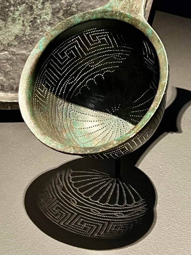 ポンペイで発見されたローマ時代(紀元前1)のザル。ローマ人が美意識高く生活していたのか分かる用品です ©QuinnMcDonald