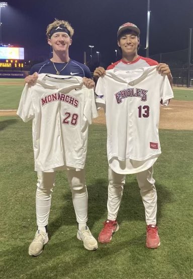 Drew Johnson (@andrewvjohnson) on Twitter photo South OC All Stars walk it off in the bottom of the 9th, 3-2. Getting to play one last time with the boys. 1in, 0H, 0R, 1BB, and 2Ks. Sat 87-91 mph. <a href="/WylanMoss/">Wylan Moss</a> <a href="/zzachdoyle/">Zach Doyle</a> <a href="/AustinPlisinski/">Austin Plisinski</a> <a href="/nathan_aceves24/">Nathan Aceves</a> <a href="/gradyfaris_/">Grady Faris</a> <a href="/reidtfitness/">🍉🇵🇸🍉🇵🇸🍉</a> <a href="/BRauhtyBaseball/">Brian Rauh</a> <a href="/stitchglitch/">Jason Smith</a> <a href="/cvcseagles/">CVCS Athletics</a> South OC All Stars walk it off in the bottom of the 9th, 3-2. Getting to play one last time with the boys. 1in, 0H, 0R, 1BB, and 2Ks. Sat 87-91 mph. <a href="/WylanMoss/">Wylan Moss</a> <a href="/zzachdoyle/">Zach Doyle</a> <a href="/AustinPlisinski/">Austin Plisinski</a> <a href="/nathan_aceves24/">Nathan Aceves</a> <a href="/gradyfaris_/">Grady Faris</a> <a href="/reidtfitness/">🍉🇵🇸🍉🇵🇸🍉</a> <a href="/BRauhtyBaseball/">Brian Rauh</a> <a href="/stitchglitch/">Jason Smith</a> <a href="/cvcseagles/">CVCS Athletics</a>