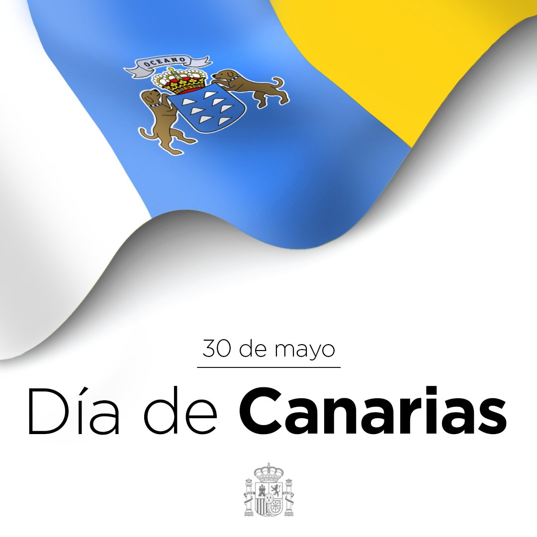 Hoy celebramos el #DíaDeCanarias. Construyamos entre todos una Canarias más fuerte, unida, justa y solidaria. Seguimos trabajando para crear oportunidades que contribuyan al progreso y desarrollo social de esta tierra y de su gente, para que nadie se quede atrás. ¡Feliz día!