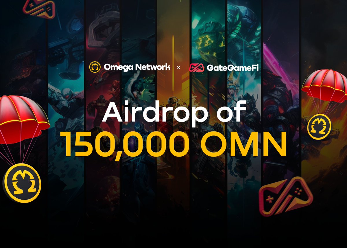 GateGameFi's tweet image. 🎮 GateGameFi proudly presents the FIRST gaming platform airdrop on Omega Network

Jump into our Zealy campaign with a massive prize pool of 150,000 $OMN💸

🗓Time: May 30 - Jun 21

👉 Join now: zealy.io/cw/gategamefi/…

@OMCoreTeam #GategamefiRunes #RunesGGF