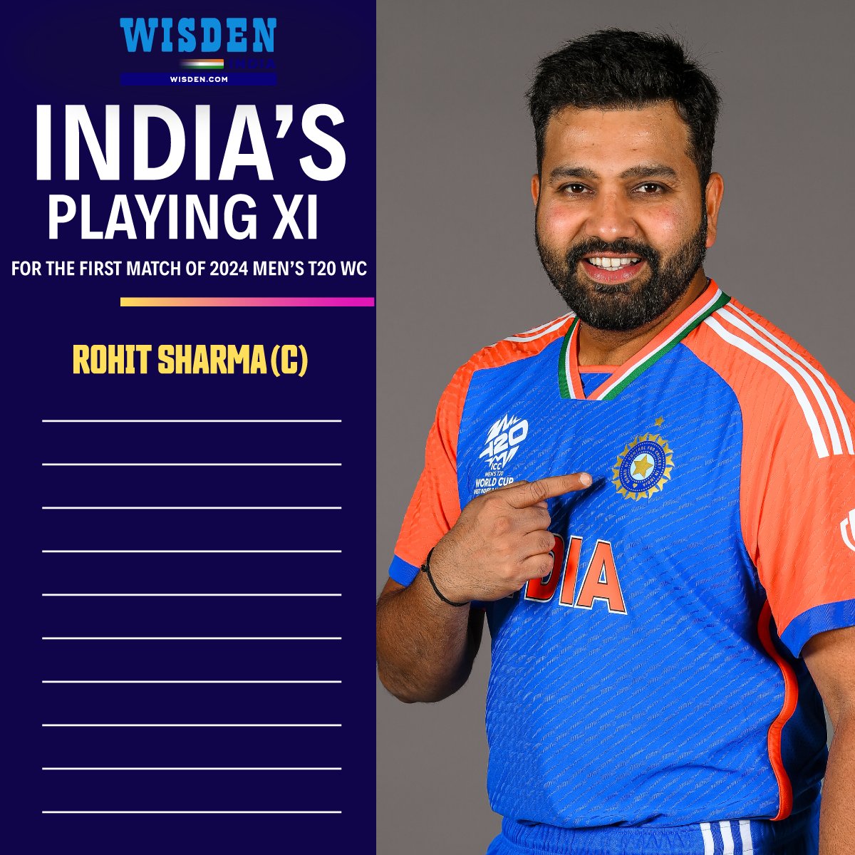 India fans, what will be your playing XI for the first match of the 2024 T20 World Cup?🤔 #RohitSharma #ViratKohli #JaspritBumrah #INDvsIRE #T20WorldCup #cricket