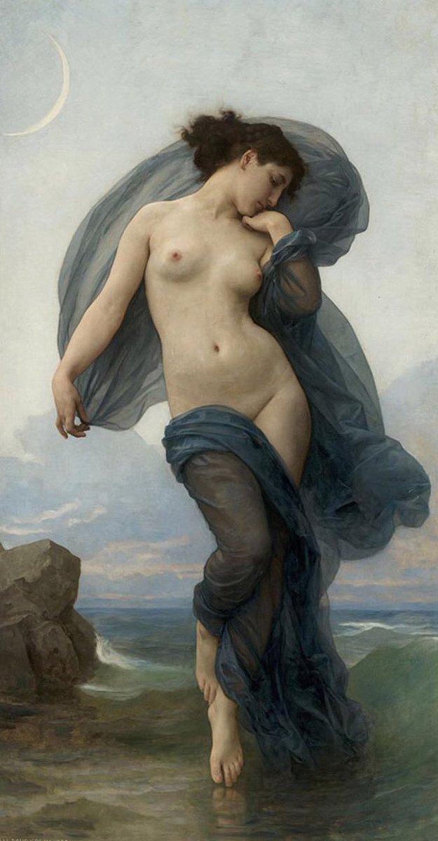 William-Adolphe Bouguereau: Evening Mood.