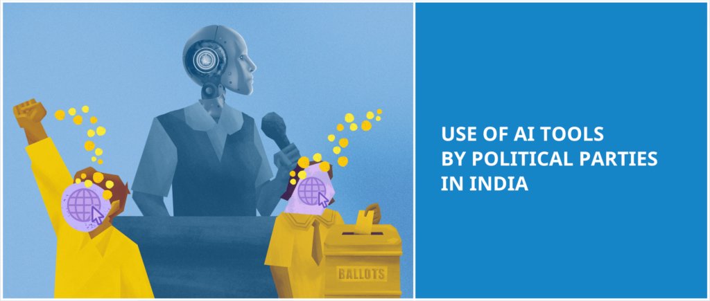 Approximately 82% of Indians think it should be forbidden for #political candidates to use #generative AI in their campaigns: @Adobe Study Report

@SFLCin has compiled a list of such instances where #politicalparties have published AI-generated content to gain political advantage