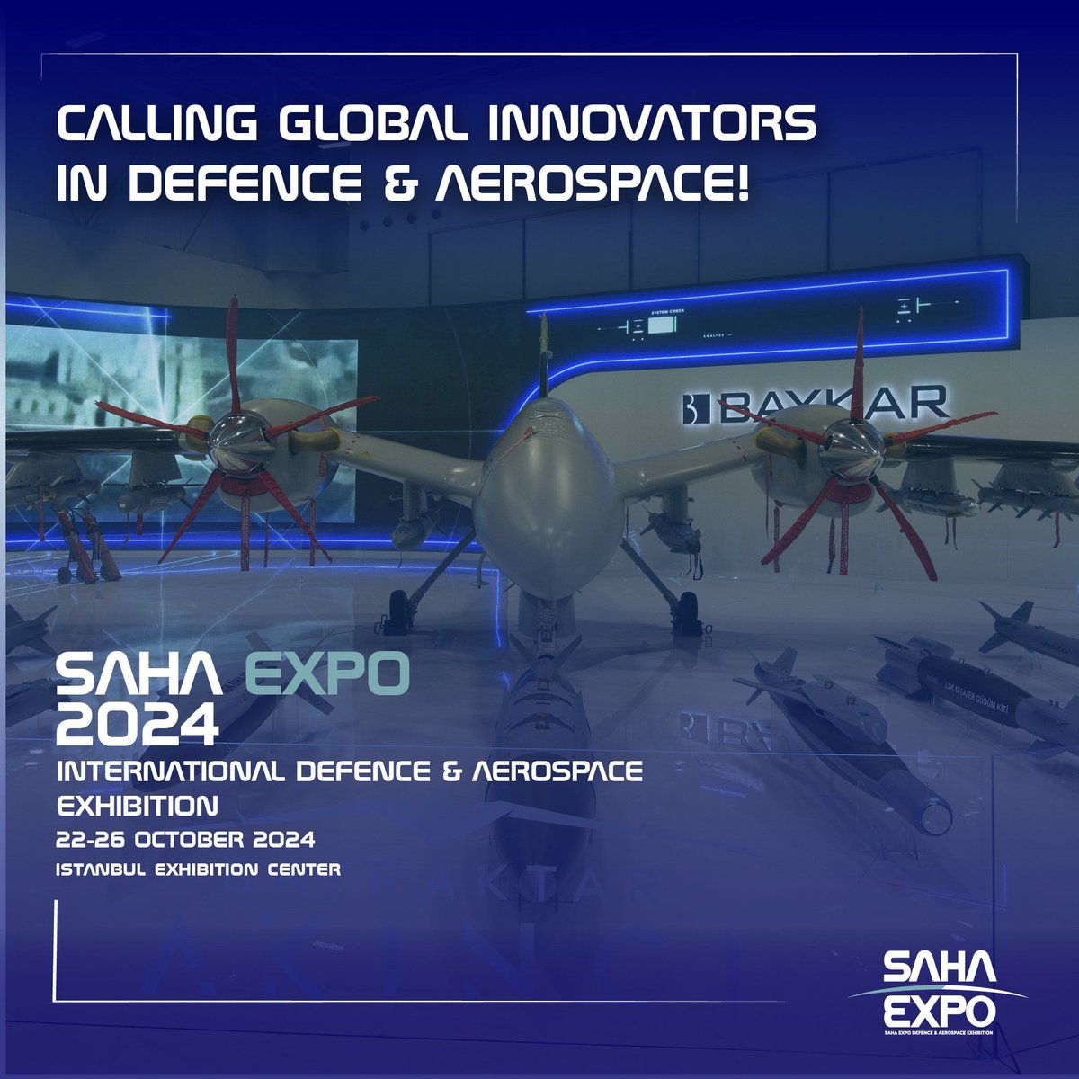 📢 Calling global innovators in Defence & Aerospace!

🤝 Be part of #SAHAEXPO2024 , Unlock innovation!

🔗 Register now!
buff.ly/49NqaO6

#GlobalInnovation #DefenceAerospace