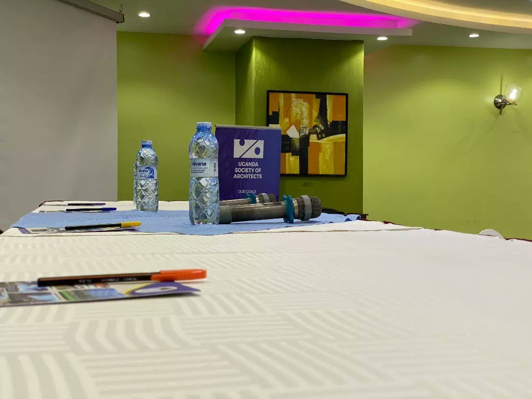 UgArchSociety's tweet photo. All set for our montly CPD🏛Mentorship in Architecture, happening now at the Imperial Royale Hotel in Kampala.

Join this inspirational morning with our mentors of the day.

📍This is in proud partnership with Sapio Building Solutions.

#UgArchSociety #construction #architecture https://t.co/2DxeIxPtFu