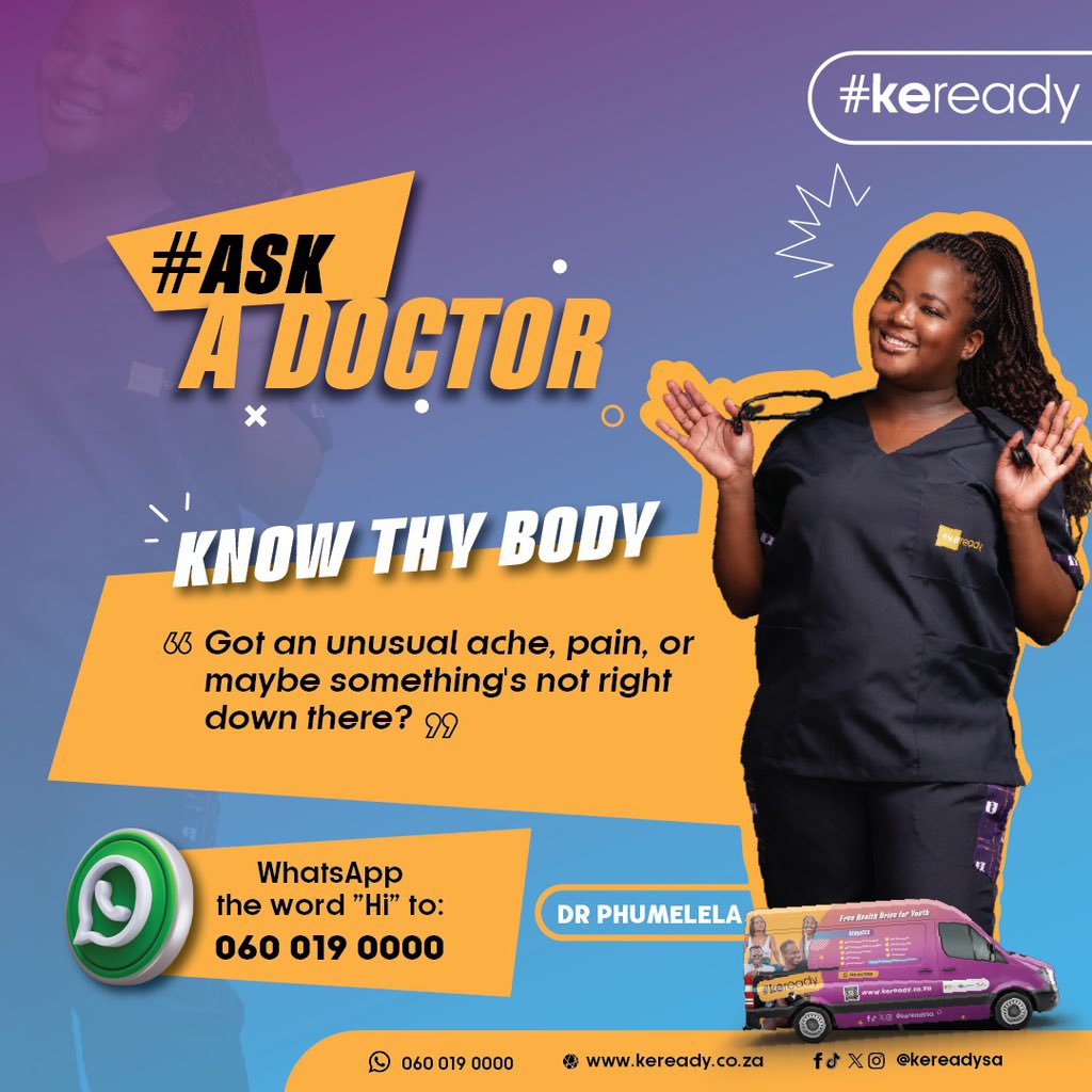 Our doctors are just a WhatsApp text away. Got anything worrying you about your health? Hit them up 😌 #keready #whatsappadoctor