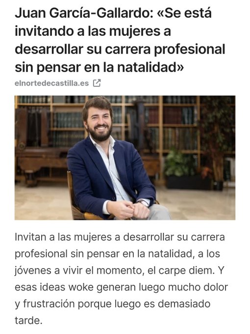 Qué pena que su madre no desarrollara su carrera profesional.