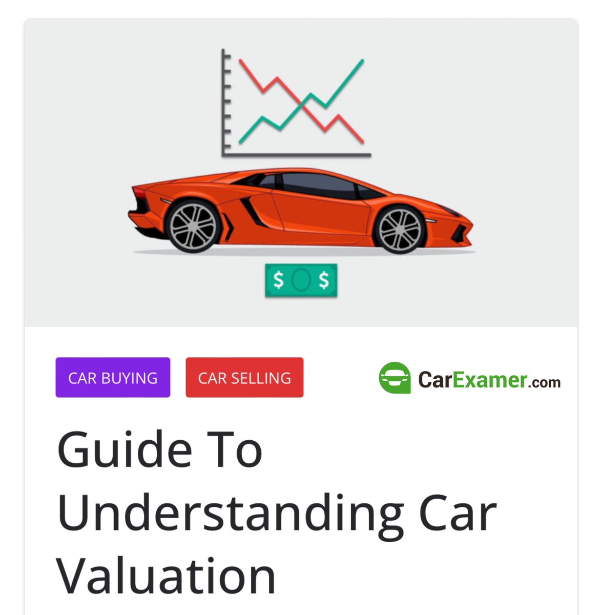 Here’s a guide to understanding to understand car valuation 👇

Carexamer.com/blog/guide-to-…

#carvaluation #carinspection #usedcar