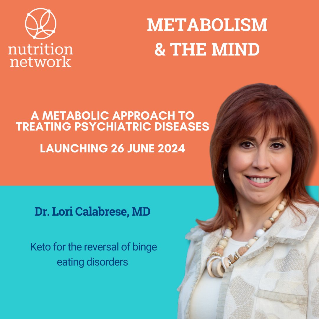 In our new training, Metabolism & the Mind, Dr. Lori Calabrese, MD, will be shedding light on the powerful role of the ketogenic diet in reversing binge eating disorders.