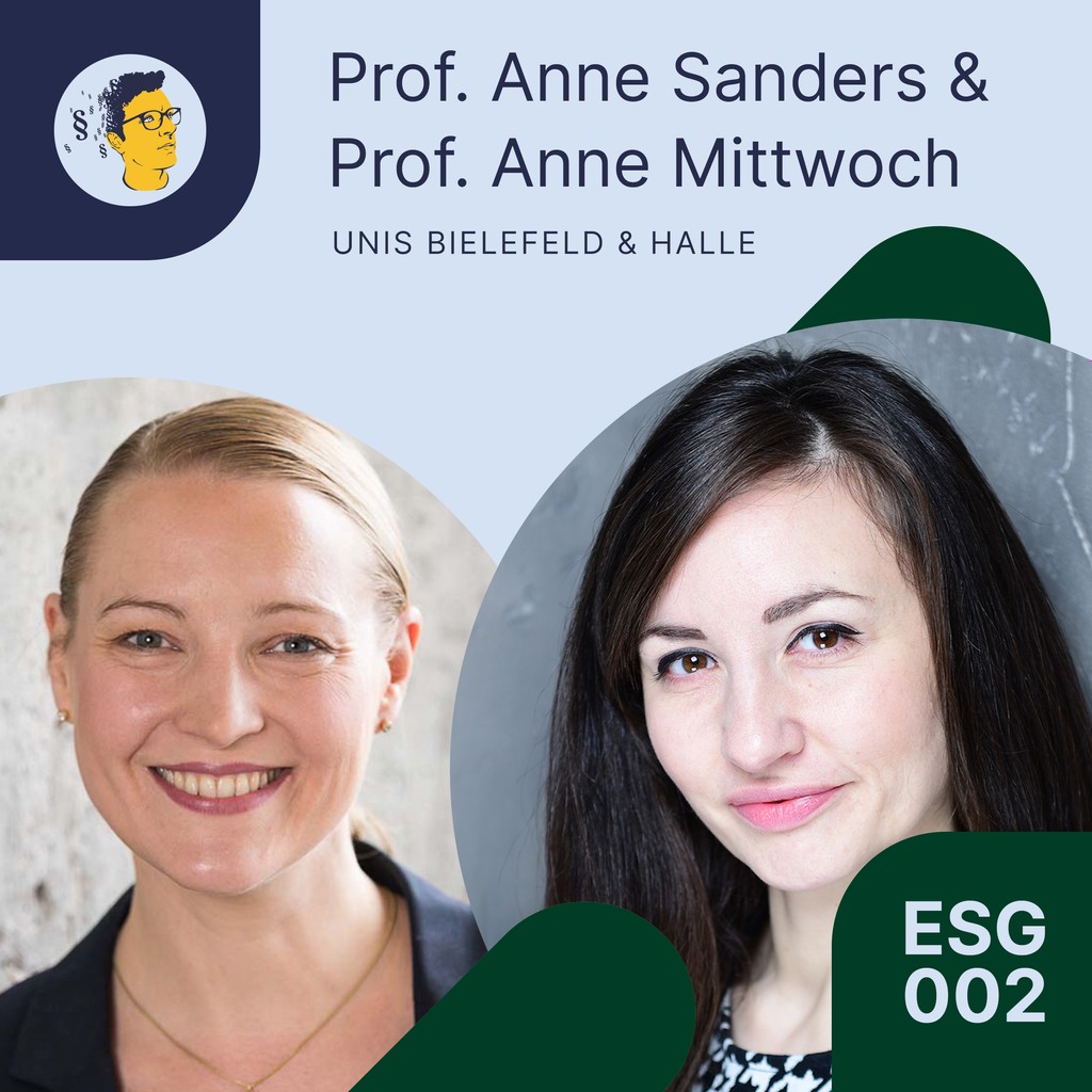 Neue Episode online ⭐: "Definition Nachhaltigkeit, Brundtland-Report 1987, Sustainable Development Goals" mit Prof. Anne Sanders. Viel Spaß!

▶️ irgendwasmitrecht.de/238