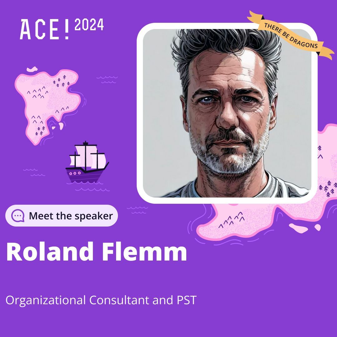Agile consultant Roland Flemm, creator of the Koos Coach agile comic series, will be speaking at ACE! 2024. Discover the 'second wave of Agile' and the importance of global improvements and inter-team collaboration through Org Topologies.