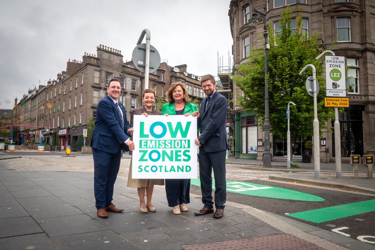 Dundee’s Low Emission Zone (LEZ) has now fully commenced after the scheme’s two-year grace period drew to a close.

From today (Thurs 30th May) vehicles entering the Zone must meet set emission standards put in place to reduce pollution levels and improve air quality.