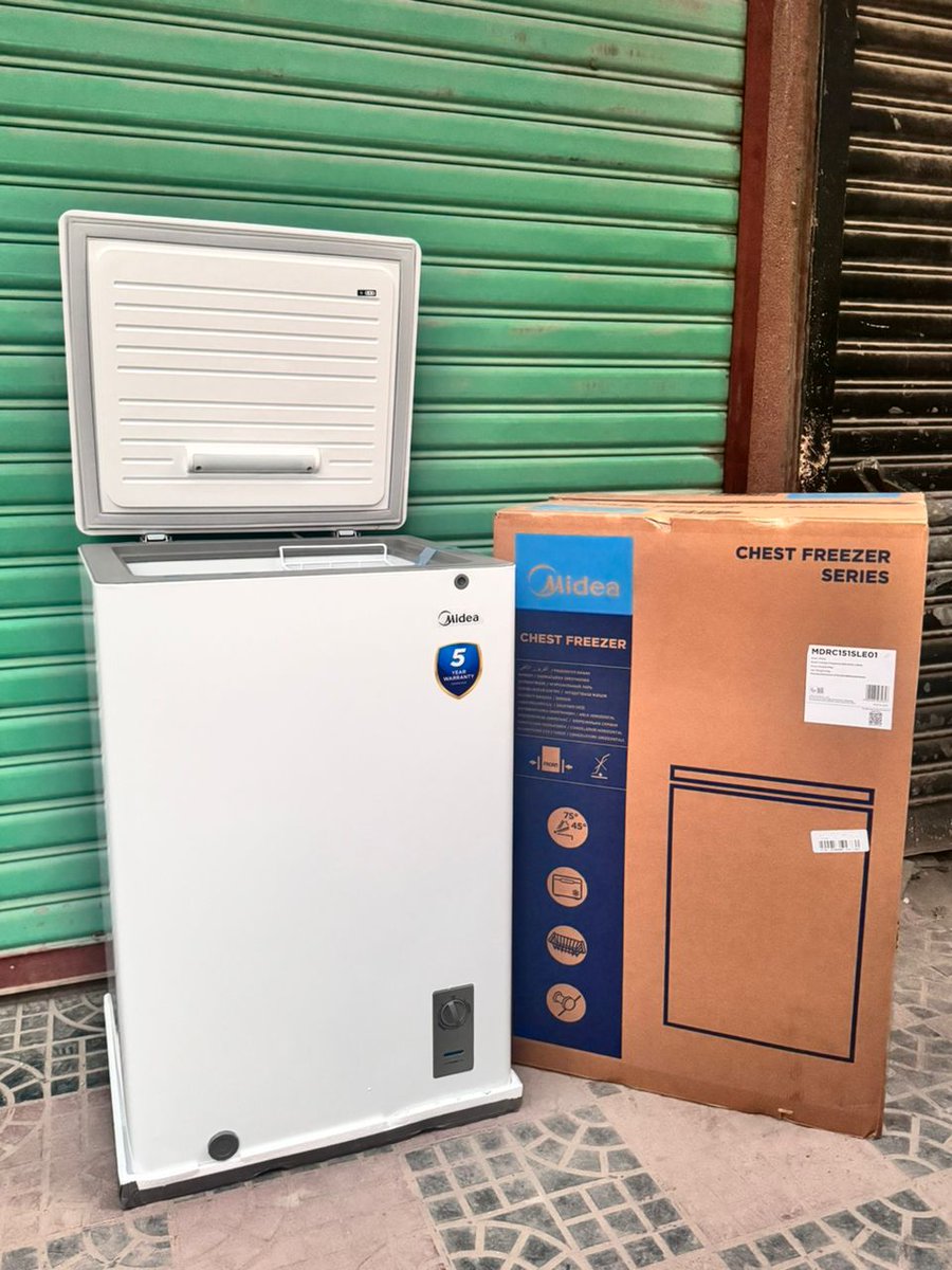 Bidhaa_Tronics1's tweet photo. Midea Freezer lita 100
Sifa Zake
🥶Linagandisha Haraka zaidi
🎯Warantii miaka 2
☄️Lina Taa ya Ndani
🌀Matumizi Kidogo ya Umeme
🛵DSM free delivery
Bei 475,000/=TU
https://t.co/JFLIyZsE91?
0659959763
0750246254
Kariakoo DSM
#Midea #Freezer
#Friza #SokoLetu https://t.co/CR5xKCeGDp