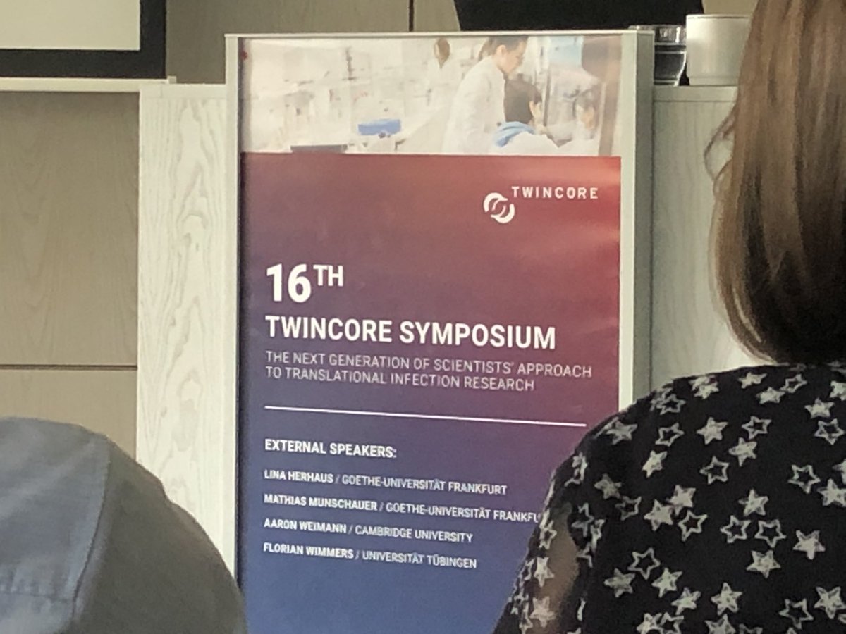 The 16th <a href="/TWINCOREtweets/">TWINCORE (inaktiv)</a> Symposium is starting now. Looking forward to exciting talks. Join us in Hannover or online. Later this afternoon there will be the <a href="/Helmholtz_CiiM/">CiiM, Centre for Individualised Infection Medicine</a> session

twincore.de/veranstaltunge…