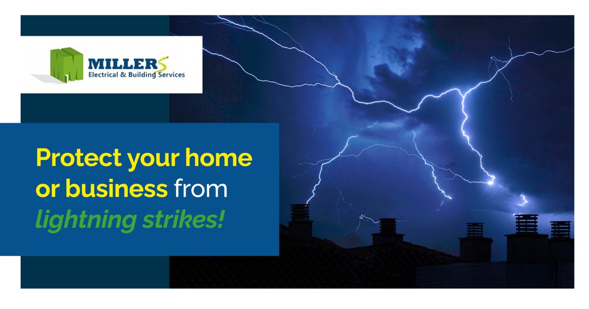 Protect your home or business from lightning strikes! ⚡️
Our lightning installations offer comprehensive risk assessments and installation of lightning protection systems to safeguard your property. Stay safe and secure with us by your side.

#MillersElectrical #Electricial ...