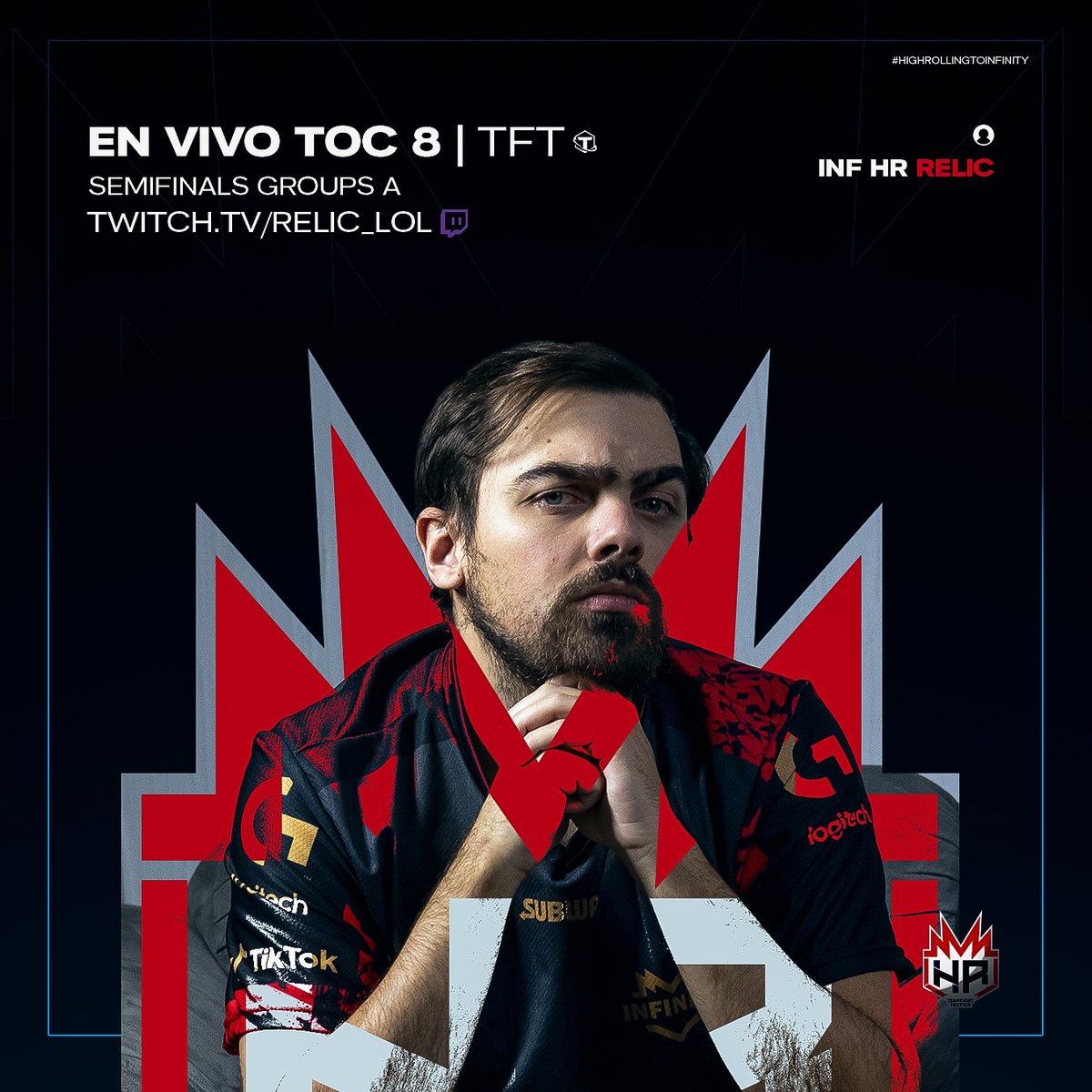 ¡Vamos que se confía <a href="/Relic_LoL/">Relic</a> ! 🔥💪

Ya hicimos historia una vez, podemos repetirlo 🫡

Todos somos LATAM, Todos somos Relic....

#HighrollingToInfinity