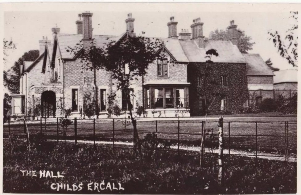 Photo of Childs Ercall Hall 
#OnePlaceStudy
#ChildsErcall
#Shropshire 
@OnePlaceStudies 
@childsercallops
