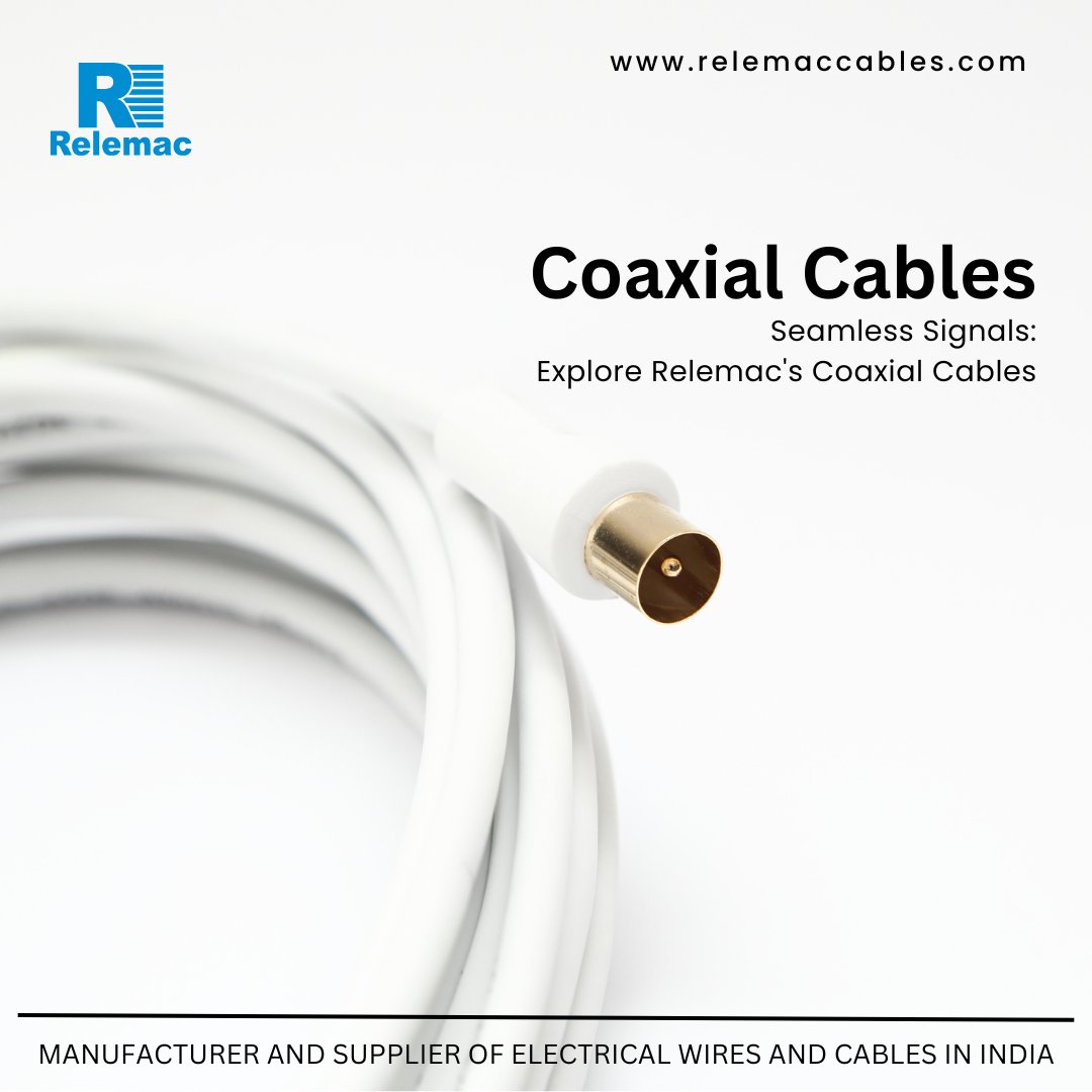 Discover Relemac's Premium Coaxial Cables: The Backbone of Reliable Connectivity!

📞 Contact Us Today!
For more information, visit relemaccables.com/coaxial-cables… or call us at +91-9311269900. 📡📺

#Relemac #CoaxialCables #Connectivity #HighQuality #ReliablePerformance #Innovation