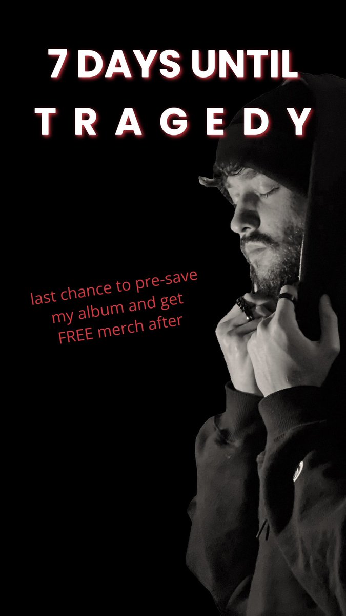 stevennreed's tweet image. you know what to do…
ffm.to/tragedyalbum