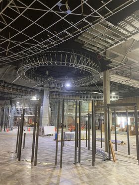 MidAmCarpenters's tweet image. MACRC Carpenters with RG Construction are displaying master-class craftsmanship at the Wind Creek Casino in Homewood, IL. This casino hit the jackpot when they hired Union Carpenters!
#UnionProud #macrc 

📸: Brendan Hanley #Local272