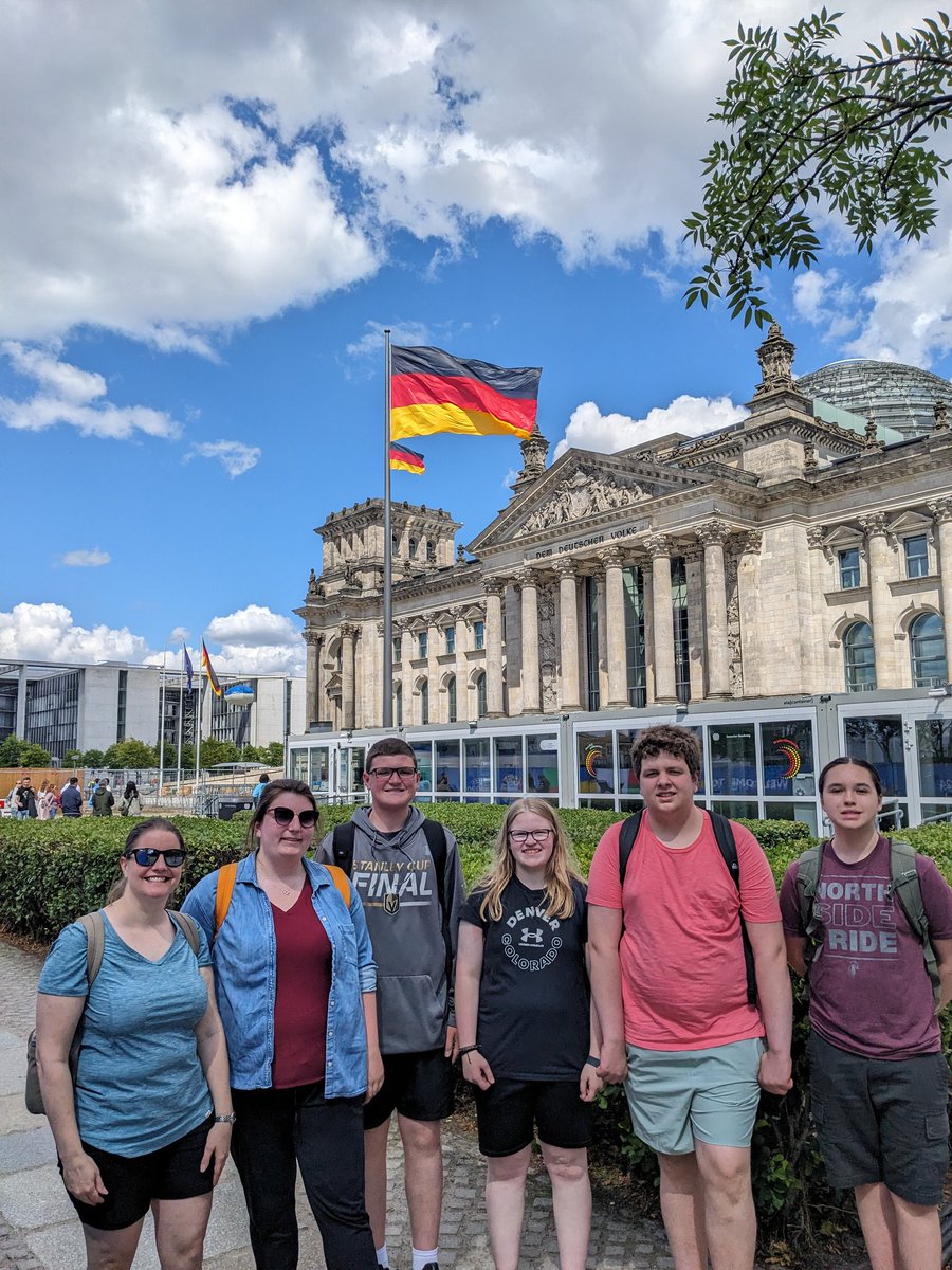 FrauFeole's tweet photo. Grand Forks GAPP in Berlin today with @heyFatTireTours 
Checkpoint Charlie
Reichstag Building 
Brandenburg Gate 
Fat Tire Bike Tour https://t.co/b4mkAX0386